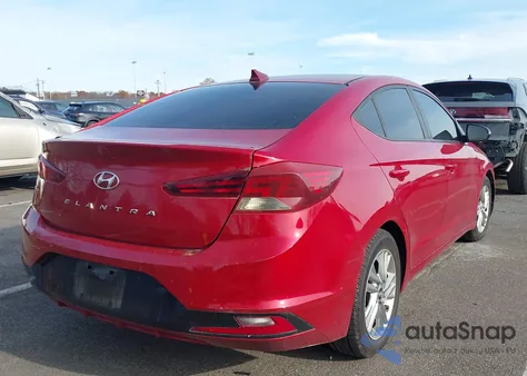 2019 Hyundai Elantra Sel from USA, damaged, VIN KMHD84LF4KU789262